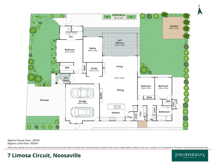 Floorplan of Homely house listing, 7 Limosa Circuit, Noosaville QLD 4566