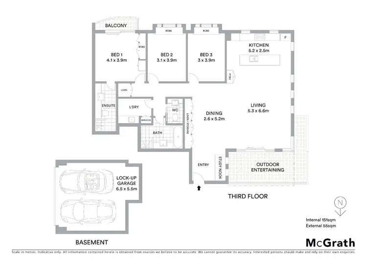 Floorplan of Homely apartment listing, 9/50 Ocean Parade, The Entrance NSW 2261