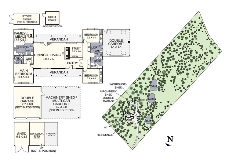 Floorplan of Homely house listing, 40 Red Shirt Gully Road, Cottles Bridge VIC 3099