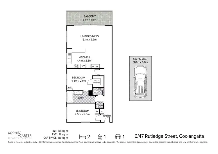 Floorplan of Homely unit listing, 6/47 Rutledge Street, Coolangatta QLD 4225