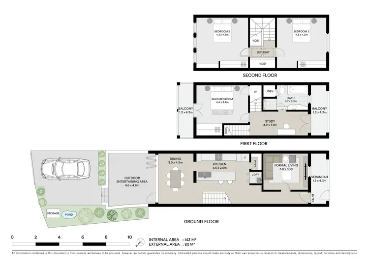 Floorplan of Homely house listing, 42 Denison Street, Rozelle NSW 2039