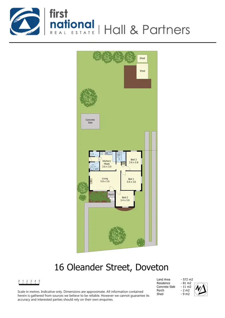 Floorplan of Homely house listing, 16 Oleander Street, Doveton VIC 3177