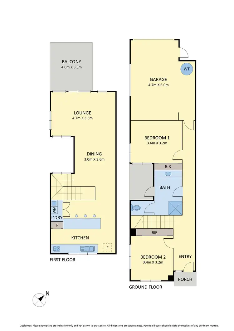 Floorplan of Homely townhouse listing, 33/1-15 Beddison Road, Craigieburn VIC 3064