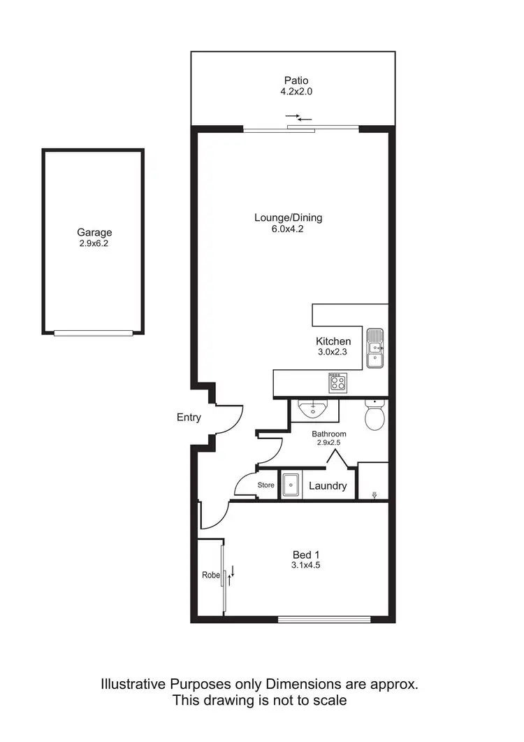 Floorplan of Homely apartment listing, 19/293-301 Esplanade, Cairns North QLD 4870