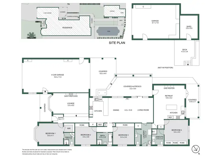 Floorplan of Homely house listing, 3 Eucalypt Court, Langwarrin VIC 3910