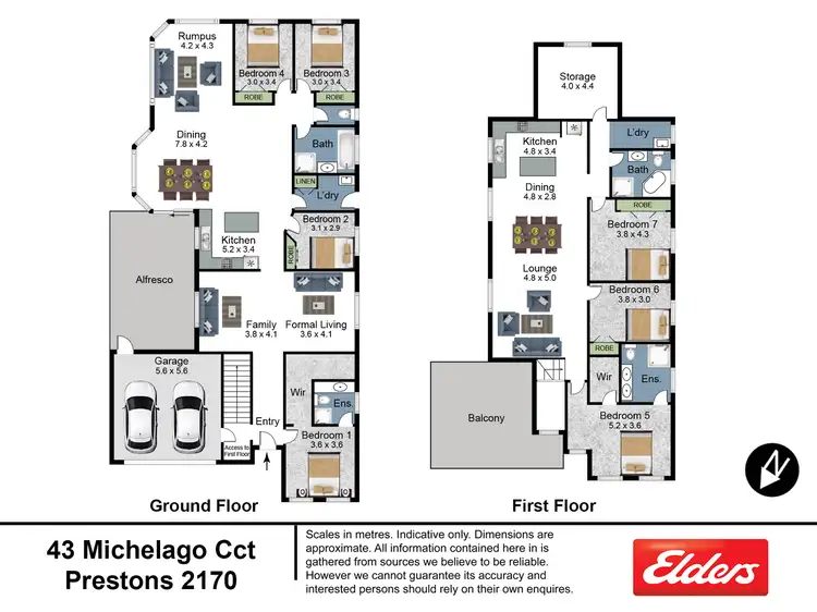 Floorplan of Homely house listing, 43 Michelago Circuit, Prestons NSW 2170