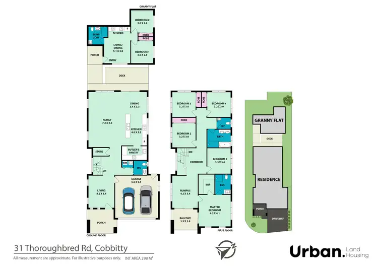 Floorplan of Homely house listing, 31 Thoroughbred Drive, Cobbitty NSW 2570