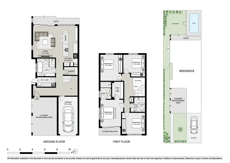 Floorplan of Homely semi-detached listing, 468 Port Hacking Road, Caringbah South NSW 2229