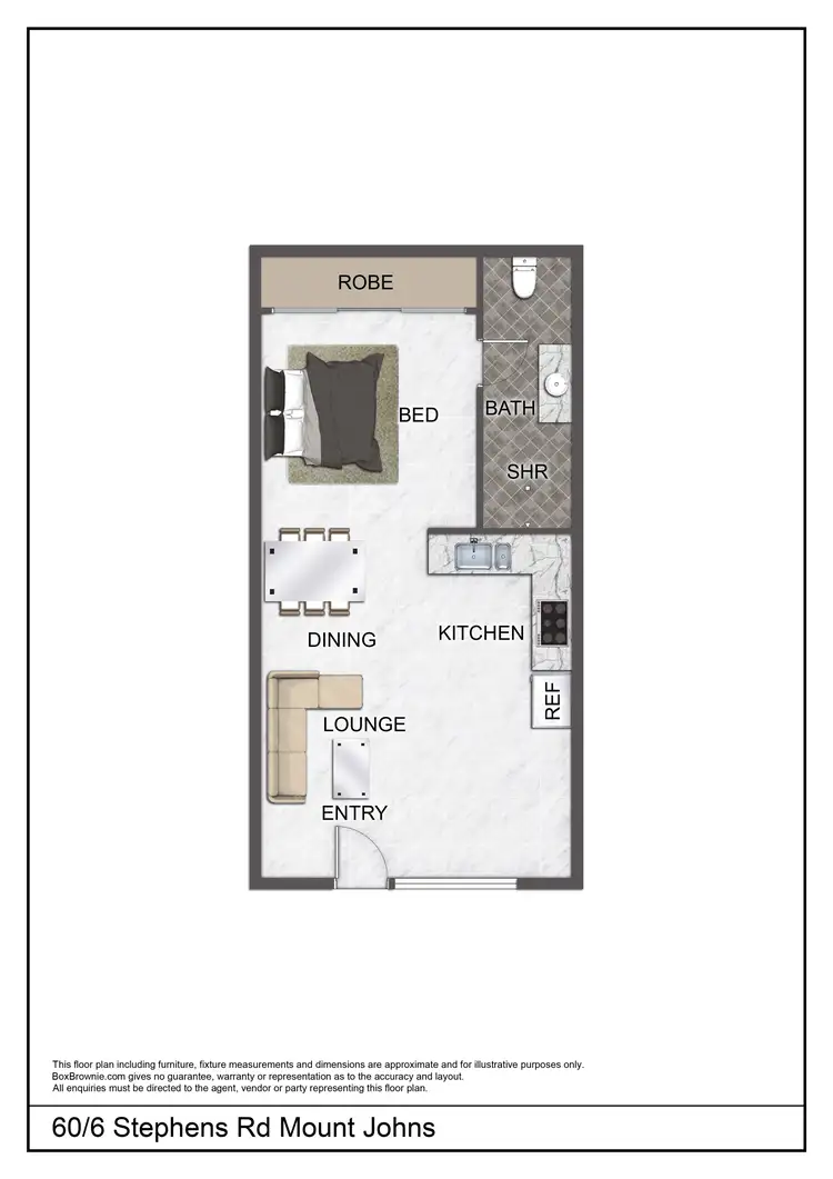 Floorplan of Homely townhouse listing, 60/6 Stephens Road, Mount Johns NT 874