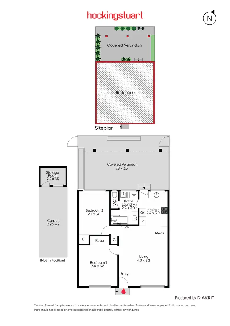 Floorplan of Homely unit listing, 5/45-47 Cameron Road, Croydon VIC 3136