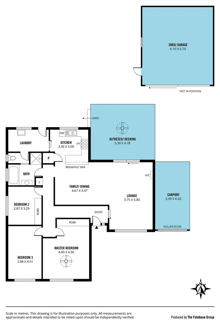 Floorplan of Homely house listing, 17 Radcliffe Grove, Christie Downs SA 5164