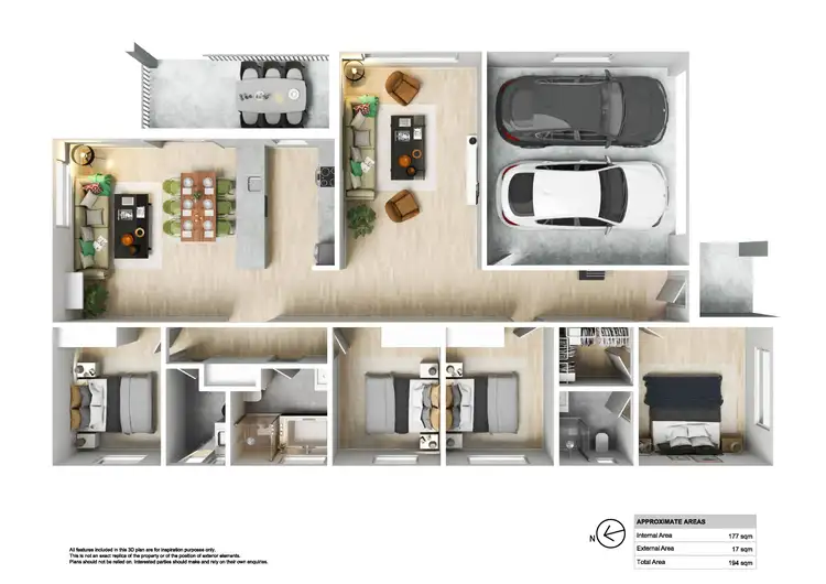 Floorplan of Homely house listing, 45 Cagney Road, Rutherford NSW 2320