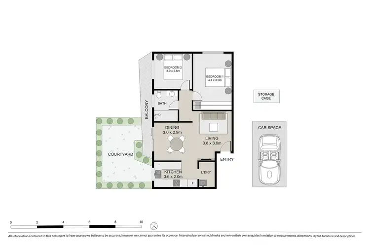 Floorplan of Homely apartment listing, 1/29 Ashburn Place, Gladesville NSW 2111