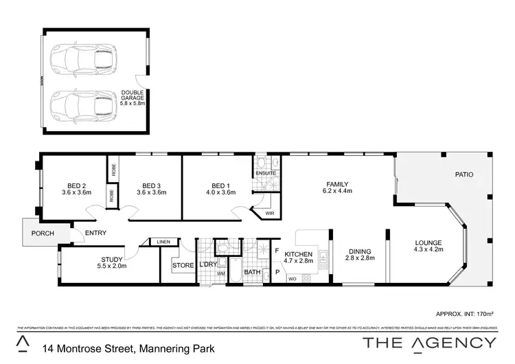 Floorplan of Homely house listing, 14 Montrose Street, Mannering Park NSW 2259