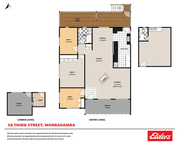Floorplan of Homely house listing, 58 Third Street, Warragamba NSW 2752