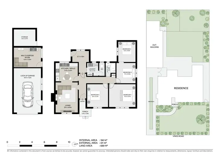 Floorplan of Homely house listing, 76 Vines Road, Hamlyn Heights VIC 3215