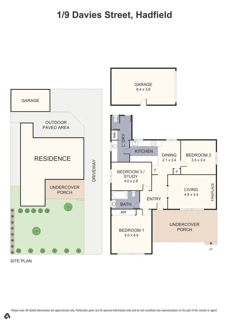 Floorplan of Homely house listing, 1/49 Davies Street, Hadfield VIC 3046
