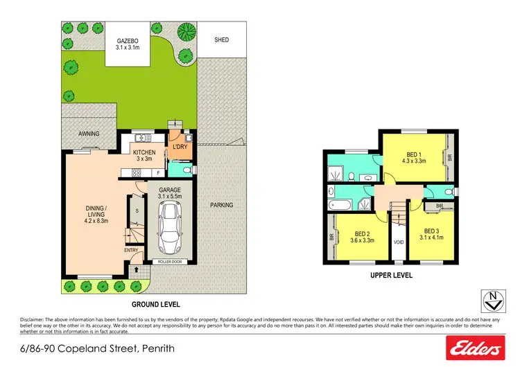 Floorplan of Homely townhouse listing, 6/86-90 Copeland Street, Penrith NSW 2750