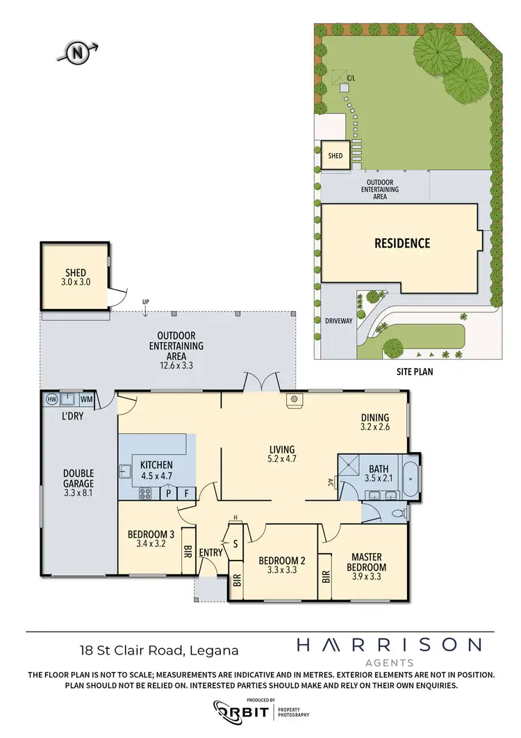 Floorplan of Homely house listing, 18 St Clair Road, Legana TAS 7277