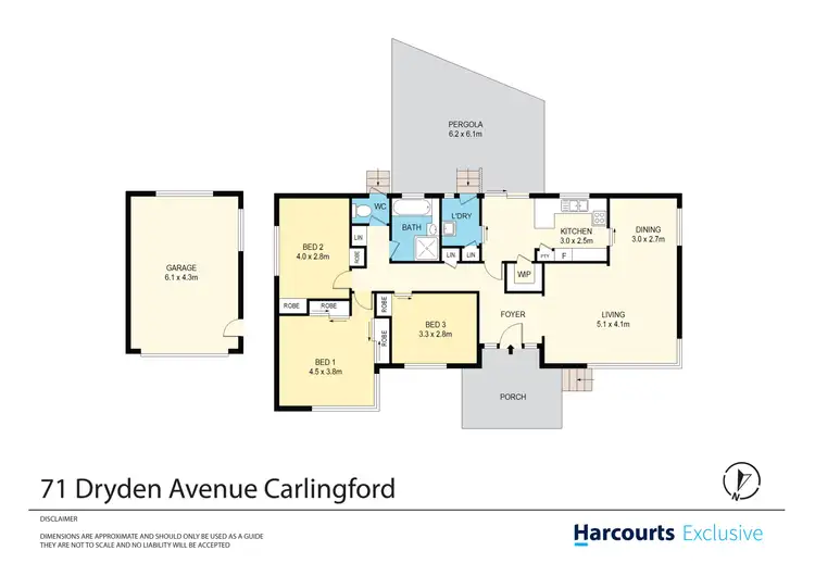 Floorplan of Homely house listing, 71 Dryden Avenue, Carlingford NSW 2118