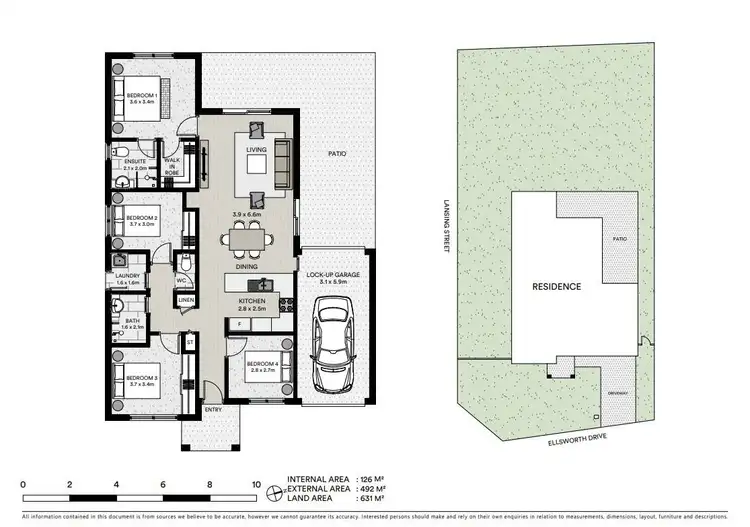 Floorplan of Homely house listing, 29 Ellsworth Drive, Mount Louisa QLD 4814