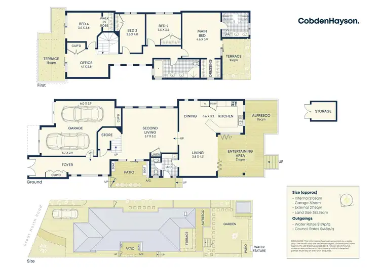 Floorplan of Homely house listing, 599 Great North Road, Abbotsford NSW 2046