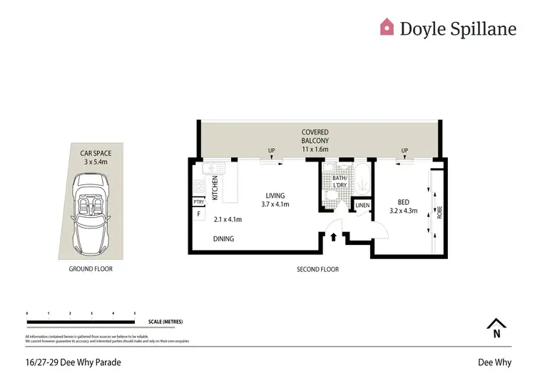 Floorplan of Homely apartment listing, 16/27 Dee Why Parade, Dee Why NSW 2099