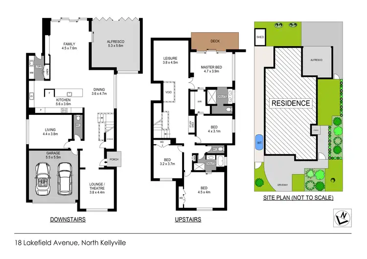 Floorplan of Homely house listing, 18 Lakefield Avenue, North Kellyville NSW 2155