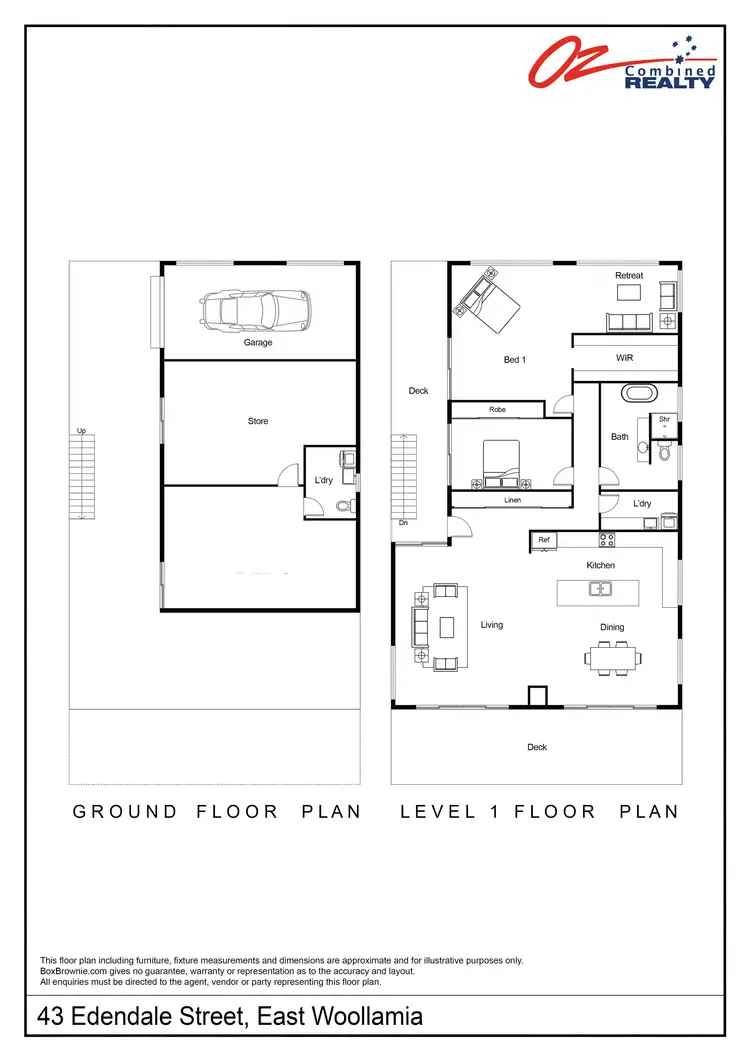 Floorplan of Homely house listing, 43 Edendale Street, Woollamia NSW 2540