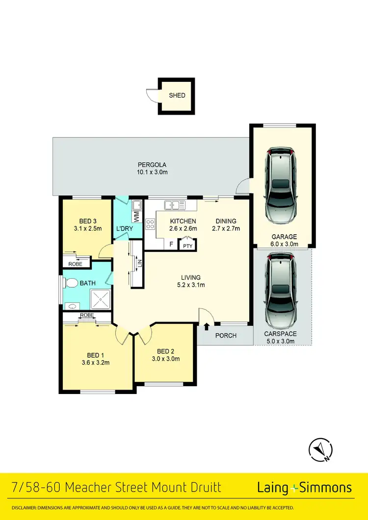 Floorplan of Homely villa listing, 7/58-60 Meacher Street, Mount Druitt NSW 2770