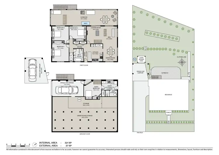 Floorplan of Homely house listing, 8 Hills Road, Rileys Hill NSW 2472