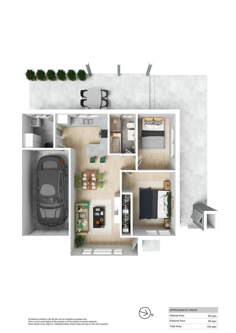 Floorplan of Homely unit listing, 3/40 Myall Avenue, Kensington Gardens SA 5068