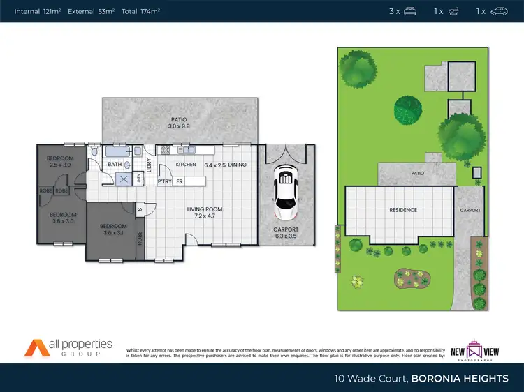 Floorplan of Homely house listing, 10 Wade Court, Boronia Heights QLD 4124