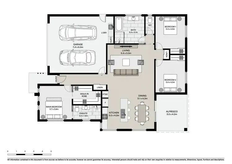 Floorplan of Homely house listing, 22 The Avenue, Latrobe TAS 7307
