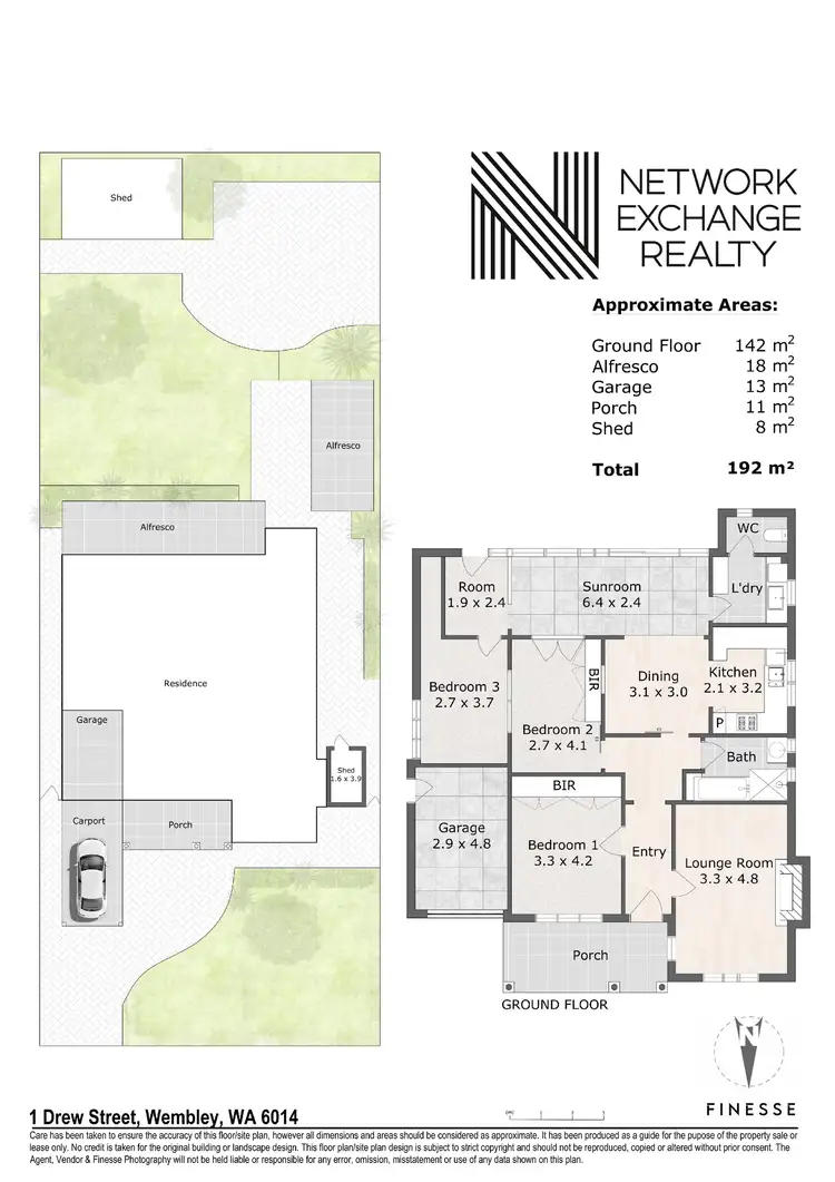 Floorplan of Homely house listing, 1 Drew Street, Wembley WA 6014