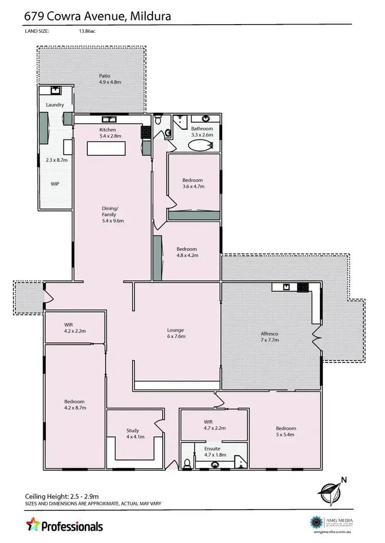Floorplan of Homely house listing, 679 Cowra Avenue, Mildura VIC 3500