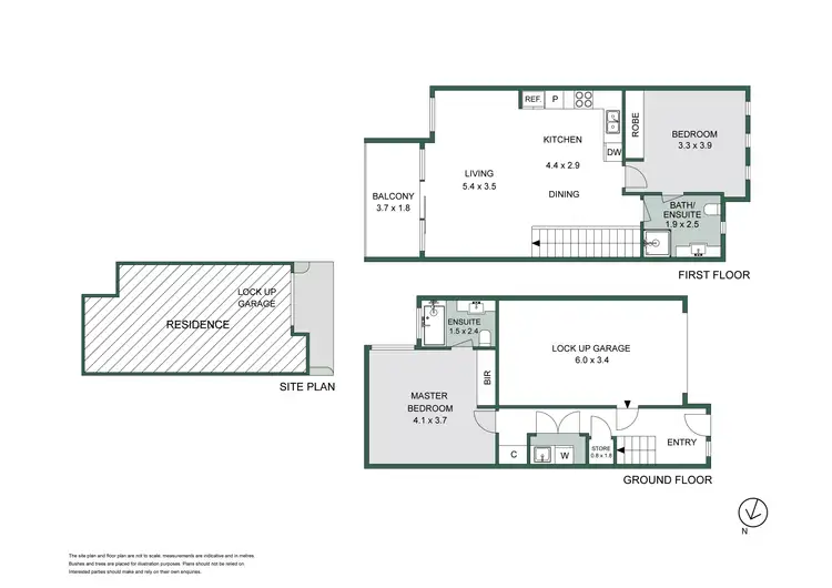Floorplan of Homely townhouse listing, 8/293-295 Hawthorn Road, Caulfield VIC 3162