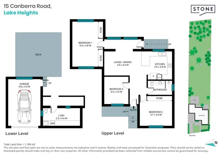 Floorplan of Homely house listing, 15 Canberra Road, Lake Heights NSW 2502