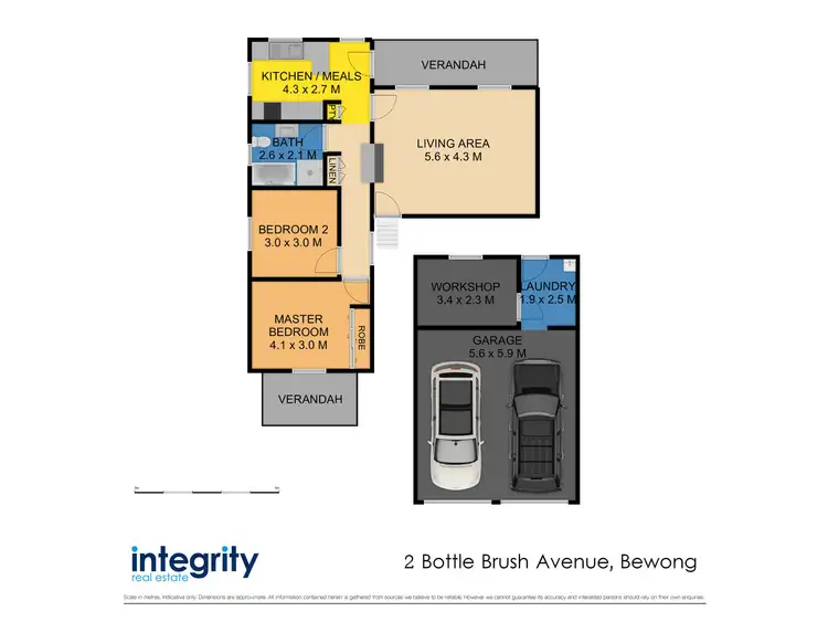 Floorplan of Homely house listing, 2 Bottle Brush Avenue, Bewong NSW 2540