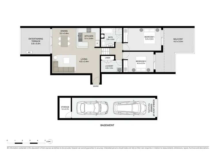 Floorplan of Homely apartment listing, 16/1-7 Lancelot Street, Allawah NSW 2218