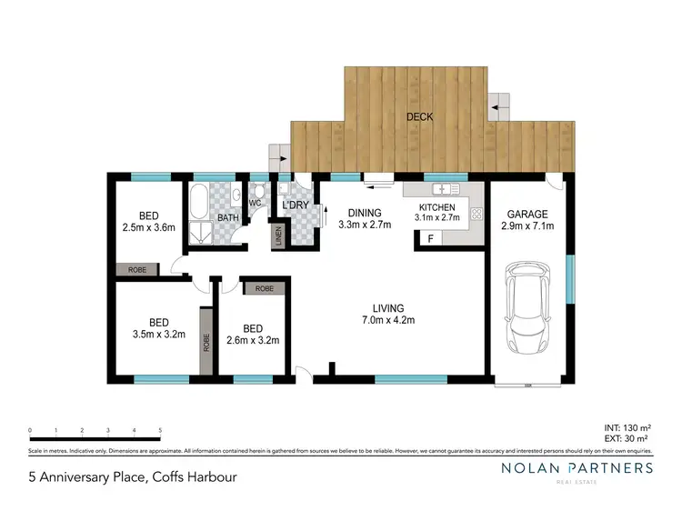 Floorplan of Homely house listing, 5 Anniversary Place, Coffs Harbour NSW 2450