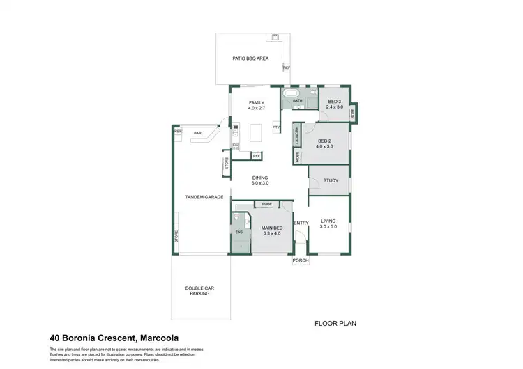 Floorplan of Homely house listing, 40 Boronia Crescent, Marcoola QLD 4564