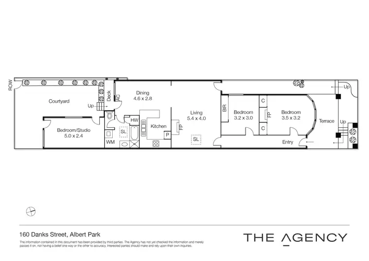Floorplan of Homely house listing, 160 Danks Street, Albert Park VIC 3206