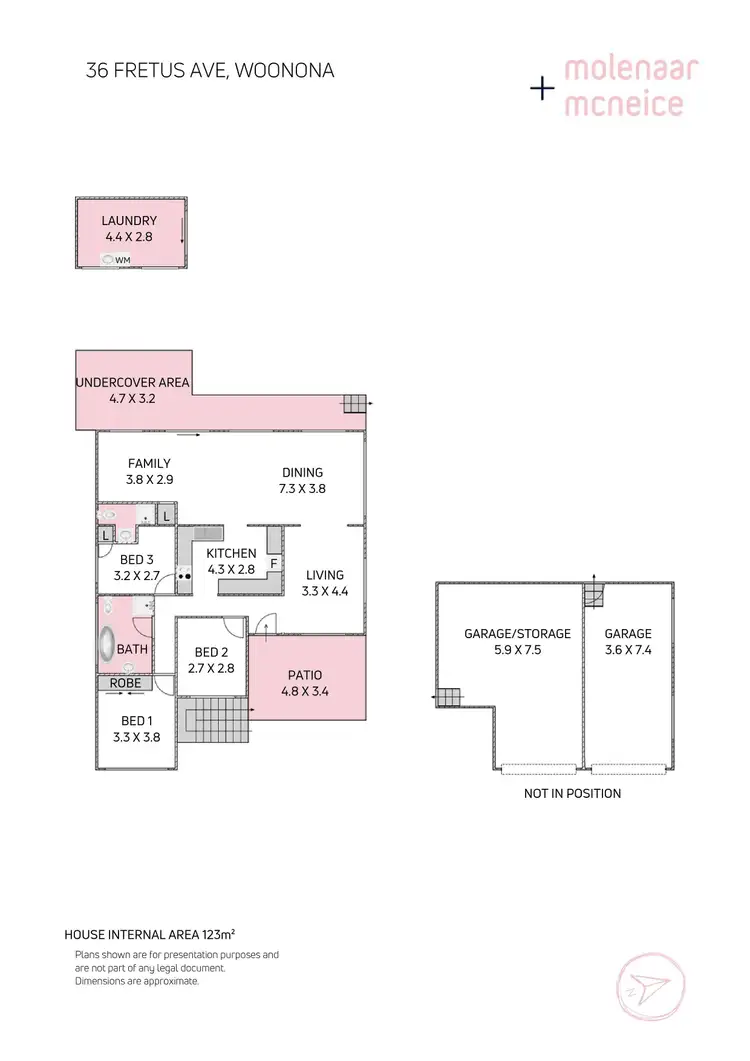 Floorplan of Homely house listing, 36 Fretus Avenue, Woonona NSW 2517