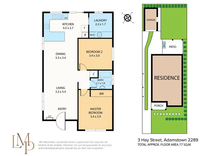 Floorplan of Homely house listing, 3 Hay Road, Adamstown NSW 2289