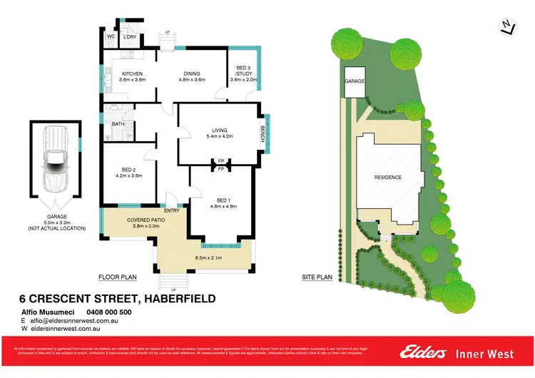 Floorplan of Homely house listing, 6 Crescent Street, Haberfield NSW 2045