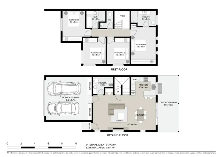 Floorplan of Homely townhouse listing, 31/44 Fairmeadow Road, Nambour QLD 4560