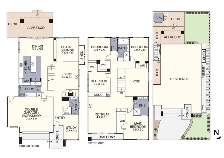 Floorplan of Homely house listing, 10 Drewett Circuit, Croydon VIC 3136