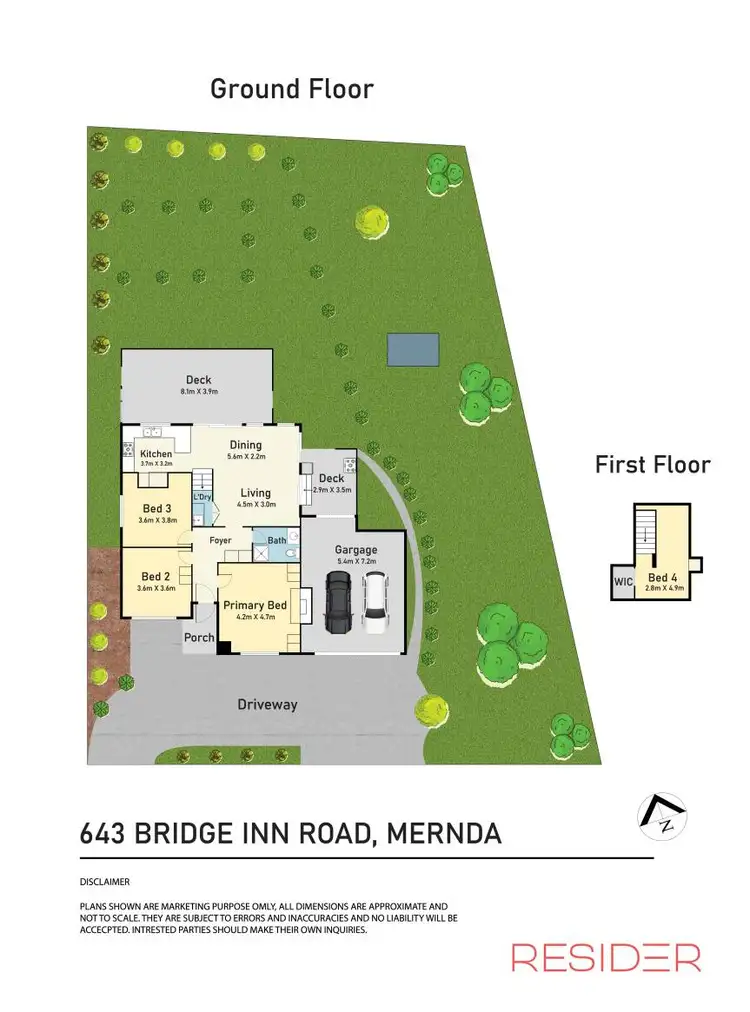 Floorplan of Homely house listing, 643 Bridge Inn Road, Mernda VIC 3754
