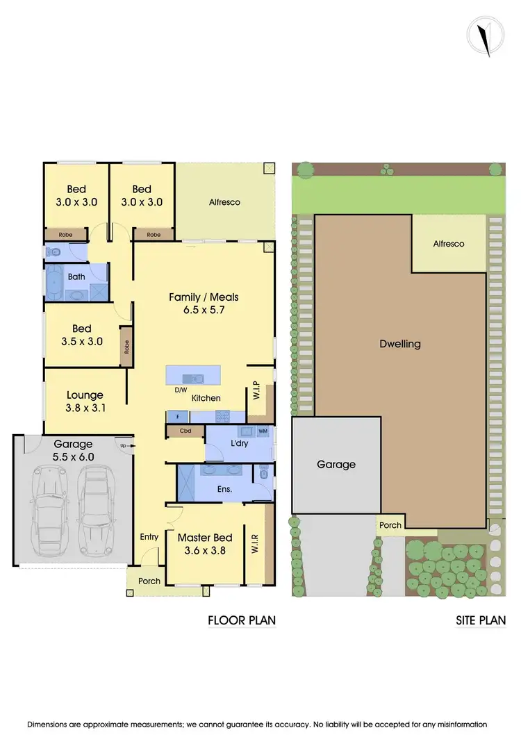Floorplan of Homely house listing, 7 Roderick Avenue, Doreen VIC 3754